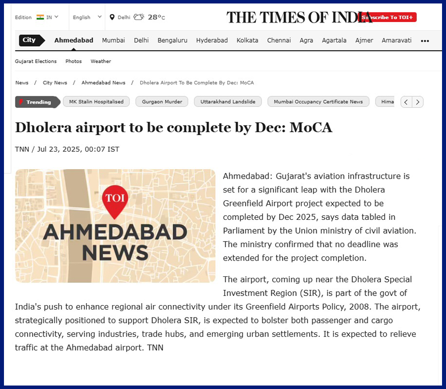 Dholera Airport